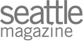 The image shows the logo of Seattle Magazine with the words 